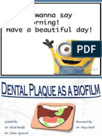 Dental Plaque As A Biofilm - Dr. Priya