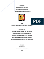 Conductores, Semiconductores y Aislantes