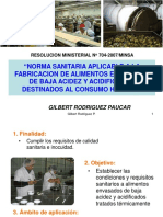 2 Norma Sanitaria Alimentos Acidos Acidificados