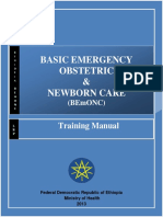 BEmONC - Training Manual - 2013 April - Final