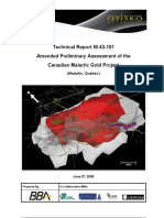 Technical Report NI 43 101 Canadian Malartic Gold Project