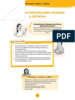 Leemos Historietas Sobre Derechos y Opinamos