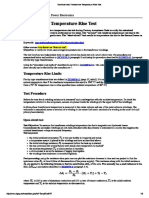 Technical Note - Transformer Temperature Rise Test