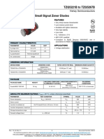 TZQ5221B To TZQ5267B: Vishay Semiconductors