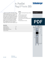 4 - in and 5-In. Posiset Thru-Tubing Plug (1 - In. Od) : Description Features