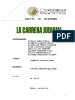 Monografia La Carrera Judicial