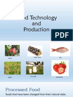 FoodTechnology and Production