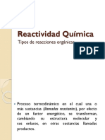 Reactividad Química