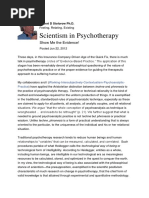 2012 Stolorow - OPINION - Scientism in Psychotherapy Show Me The Evidence