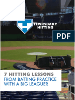 7 Hitting Lessons Tewksbary Hitting