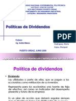 Politicas Dividendos Presentacion Powerpoint