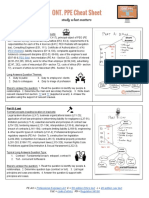 Ont PPE Cheatsheet PDF