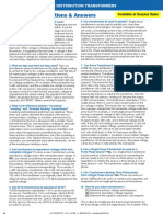 Transformer Questions & Answers: Dry-Type Distribution Transformers Dry-Type Distribution Transformers