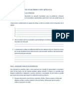 Esqueleto PROYECTO DE PRODUCCION ARTESANAL PDF