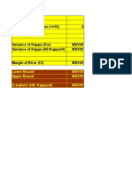 Cohen's Kappa Number of Categories ( 10) 0 Overall Sample Size