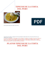 Platos Tipicos de La Costa Del