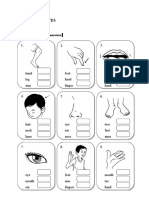 Unit 1: Ourselves Parts of The Body: A. Tick The Correct Answers