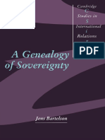 (BARTELSON) A Genealogy of Sovereignty