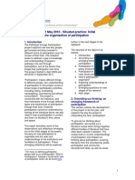 Pathways Through Participation Progress Report May 2010