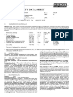 Material Safety Data Sheet: I. Product Identification