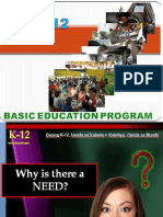 K To 12 Curriculum