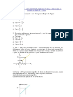 17 - 18 - Exercícios - Zero Função e Obtenção Pelo Grafico