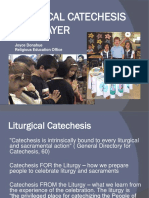 Liturgical Prayer and Catechesis For Catholic School Teachers