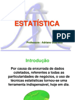 1.1 - Apresentação ESTATÍSTICA - PPT Atual