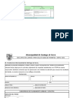 Certificado de Inmueble Municipal - Surco