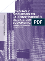 Lenguas y Discursos en La Construccion de La Ciudadania Sudamericana