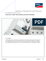 Criteria For Selecting A Residual-Current Device: Content