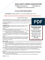 2010 February Newsletter