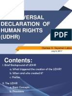 Clarrise - The Universal Declaration of Human Rights