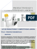 Semana 13 Ley de Productiviodad y Competitividad Laboral