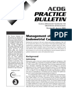 ACOG On CA Endometrium