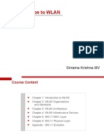 Introduction To WLAN: Srirama Krishna MV