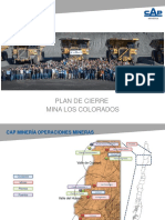 4 - Plan Cierre Mina Los Colorados - A. Ambler - CAP Mineria