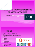 Aplicando Los Conocimientos de Microsoft Office 2