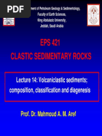 Volcaniclastic Sediments - Composition, Classification and Diagenesis