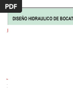 Diseño Bocatoma