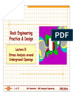 Rock Engineering Rock Engineering Practice & Design Practice & Design