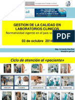 Gestión de La Calidad en Laboratorios Clinicos PDF