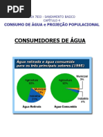 Cap 4 - Consumo de Água e Projeção Populacional