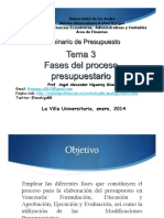 Fases Del Proceso Presupuestario