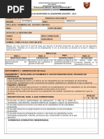 Ficha de Monitoreo Desempeño Docente 2017 Francisco Bolognesi