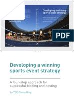 Developing A Winning Sports Event Strategy: A Four-Step Approach For Successful Bidding and Hosting