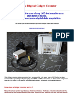 Simple Digital Geiger Counter