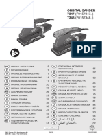 Manual Slefuitor Cu Vibratii Skil 7347 7348