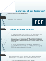 L'Eau, Sa Pollution, Et Son Traitement