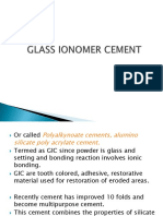 Glass Ionomer Cement